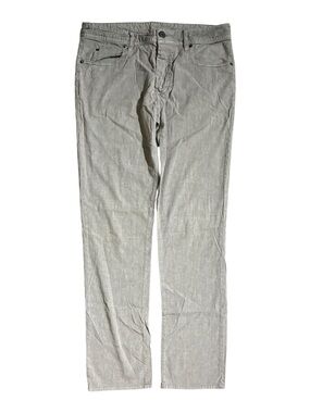 James Perse Contrast Weft Linen Pants